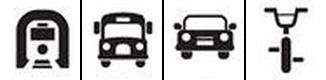 Métro, Bus, Autolib, Véib