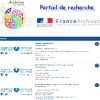 Nouveau portail de recherche pageportailrecherchefrancearchivesbis
