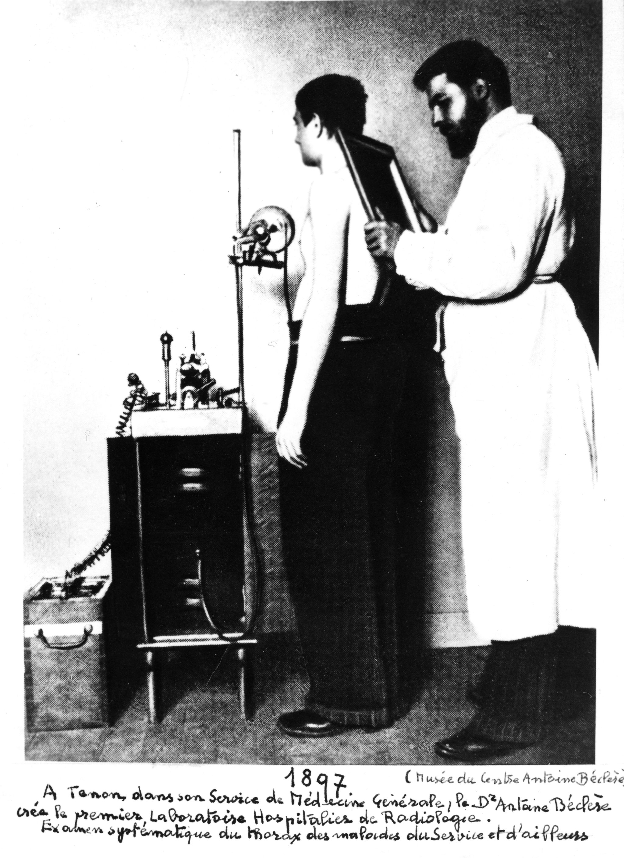 Antoine Béclère, pionnier de la radiographie en France, à l’hôpital ...