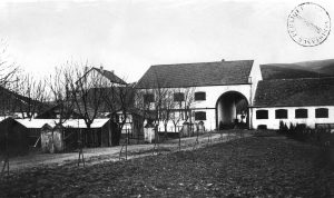 École Roudil, bâtiments et jardins, [1900].