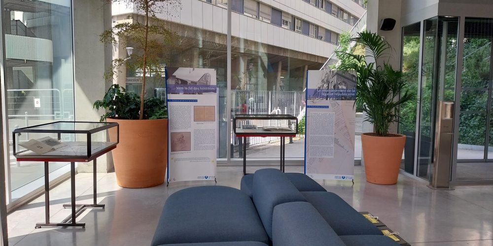 L'exposition 2e Guerre mondiale au Siège de l'AP-HP