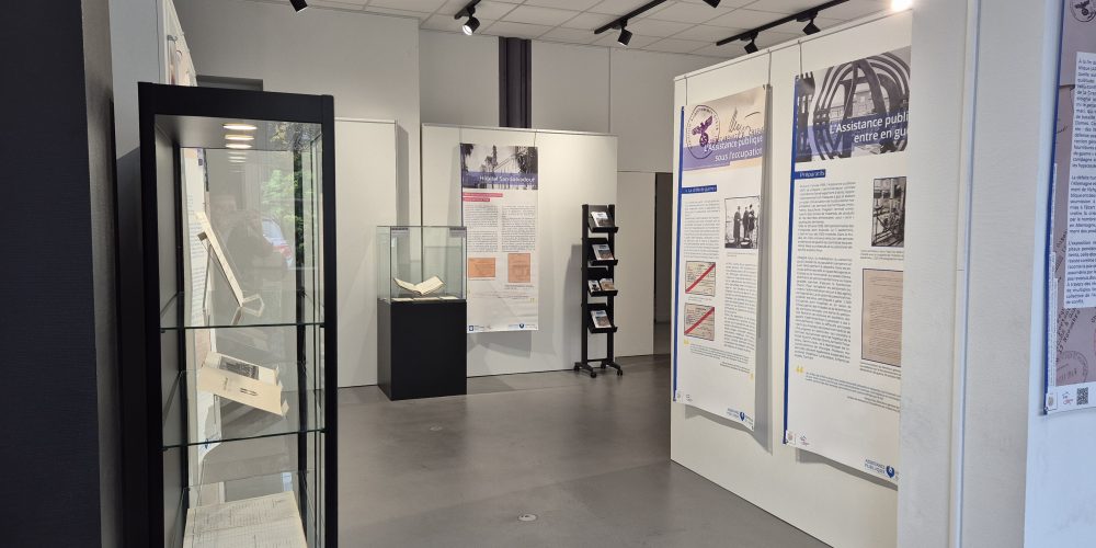 L'exposition 2e Guerre mondiale aux Archives de l'AP-HP